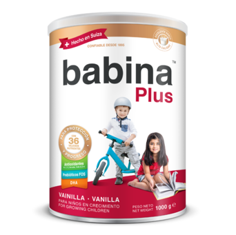 Babina Plus, 1000 g tin, milk drink for growing childern