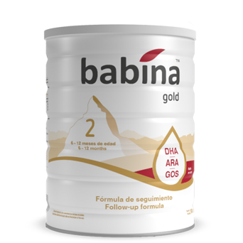 Babina Gold, etapa 2, lata 900 g, leche de continuación 