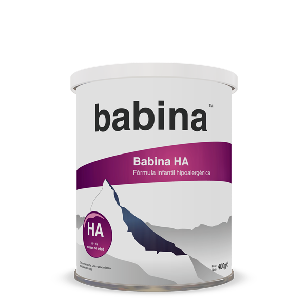 Babina HA, lata 400 g, formula infantil hipoalergénica